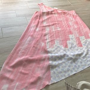 Anthropologie asymmetrical/one shoulder Maeve dress; brand new with tags